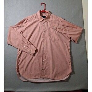 Calder Carmel Dress Shirt Men's XL Limited Edition 1/35 Red Check Long Sleeve